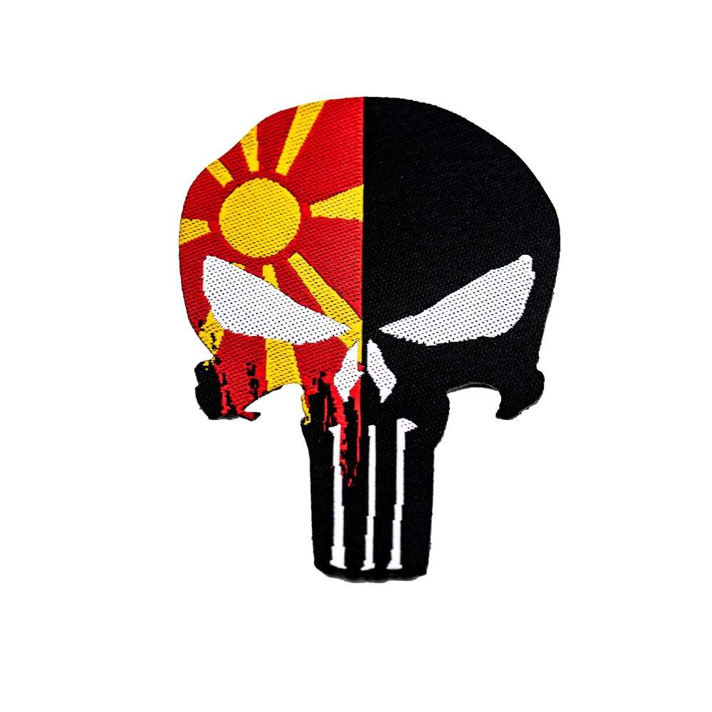 VIGOR Лепенка везен skull mk flag 8hx5w