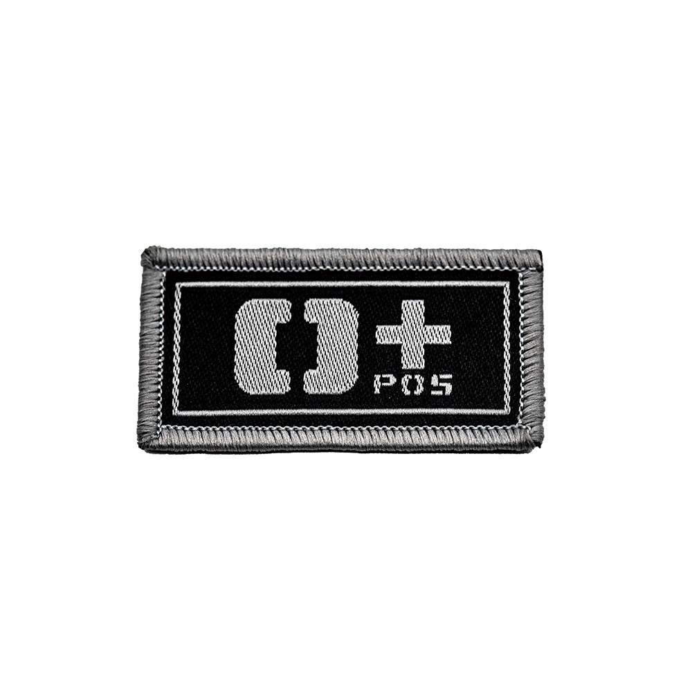 VIGOR Лепенка везен woven emblem blood type 0+