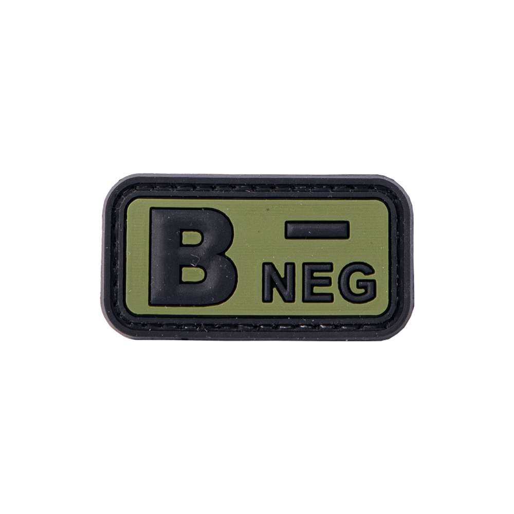 SECUBOR Лепенка гумена blood type rubber patch b- (50mm*26mm)