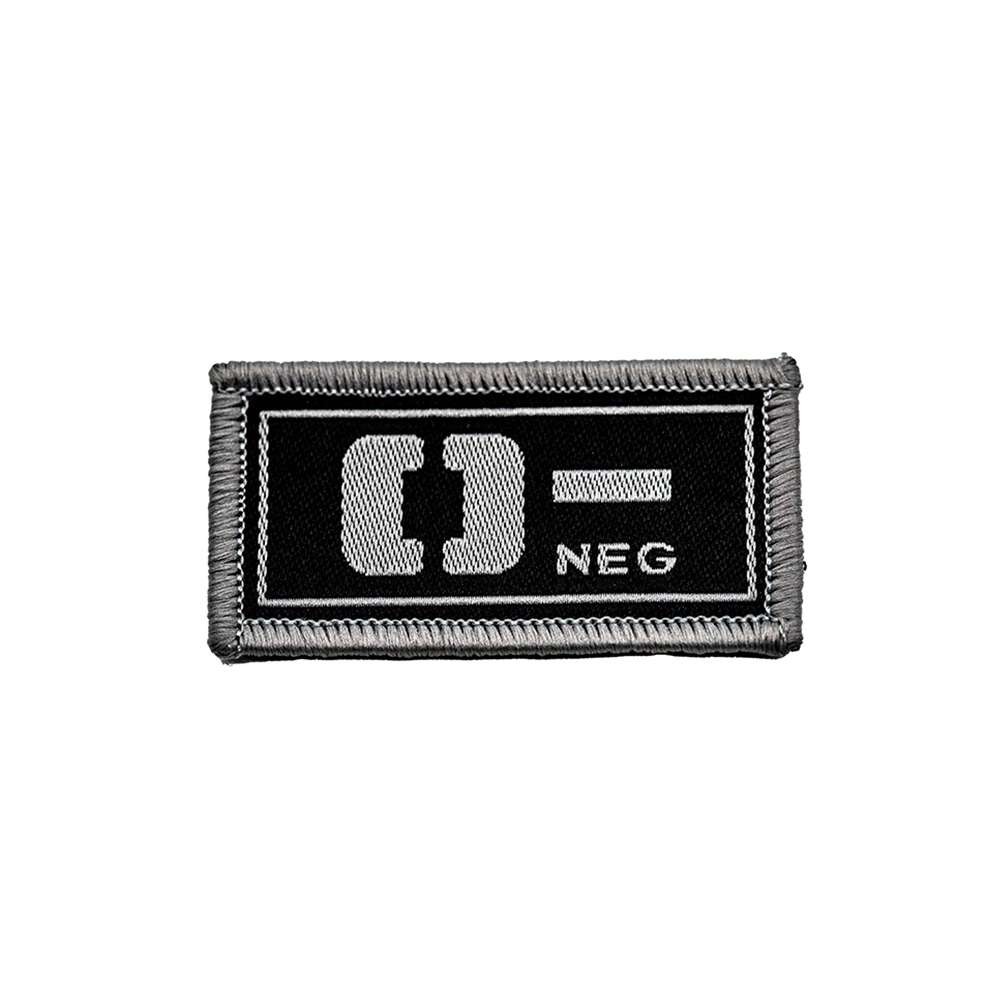 VIGOR Лепенка везен woven emblem blood type 0-