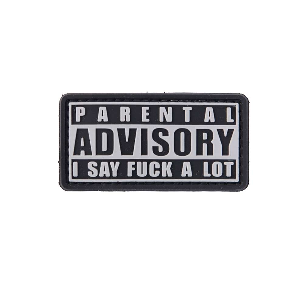 SECUBOR Лепенка parental advisory i say fuck a lot 7x3.6