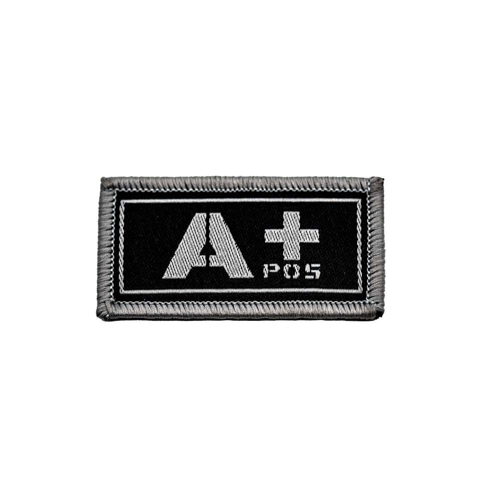 VIGOR Лепенка везен woven emblem blood type a+