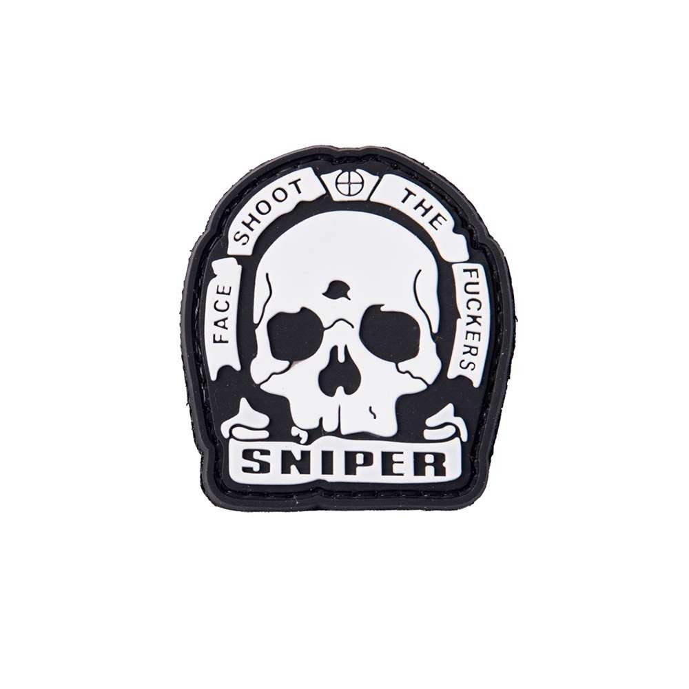 SECUBOR Лепенка face shoot, the fuckers black and white 5x6