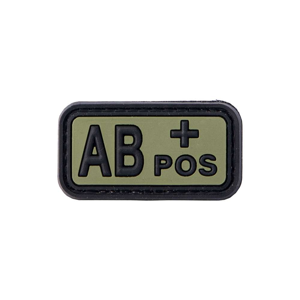 SECUBOR Лепенка гумена blood type rubber patch ab+ (50mm*26mm)