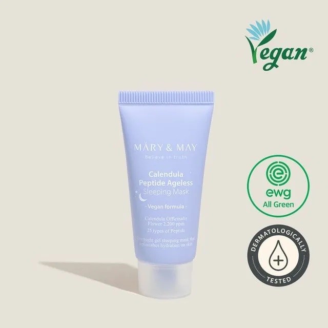 Mary&May Ноќна маска Calendula Peptide Ageless Sleeping Mask 30g