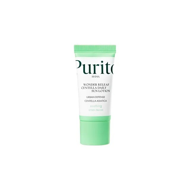Purito СПФ Крема за лице Wonder Releaf Centella Daily Sun Lotion MINI 15ml
