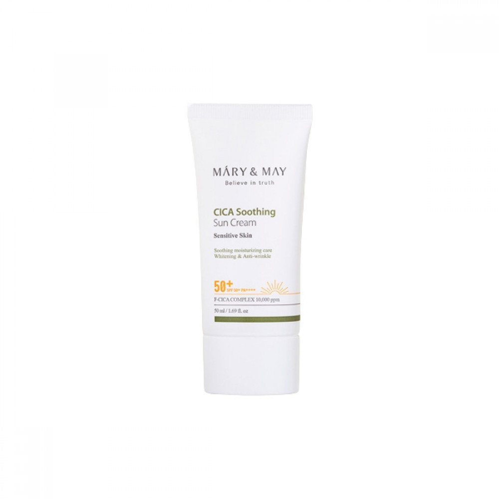 Mary&May СПФ Крема за лице CICA Soothing Sun Cream SPF50+ PA++++ 50ml