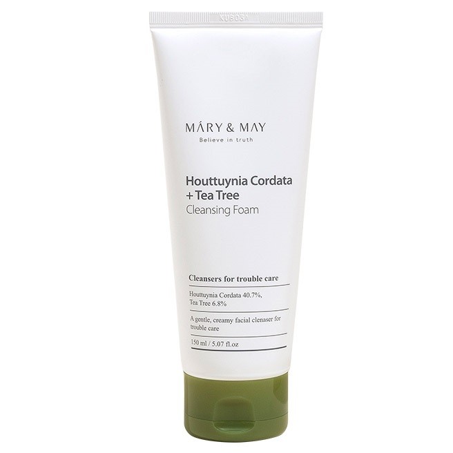 Mary&May Пенест чистач Houttuynia Cordata + Tea Tree Cleansing Foam 150ml