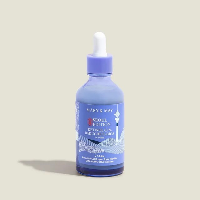 Mary&May Серум Retinol 0.1% Bakuchiol Cica Serum Seoul Edition 80ml