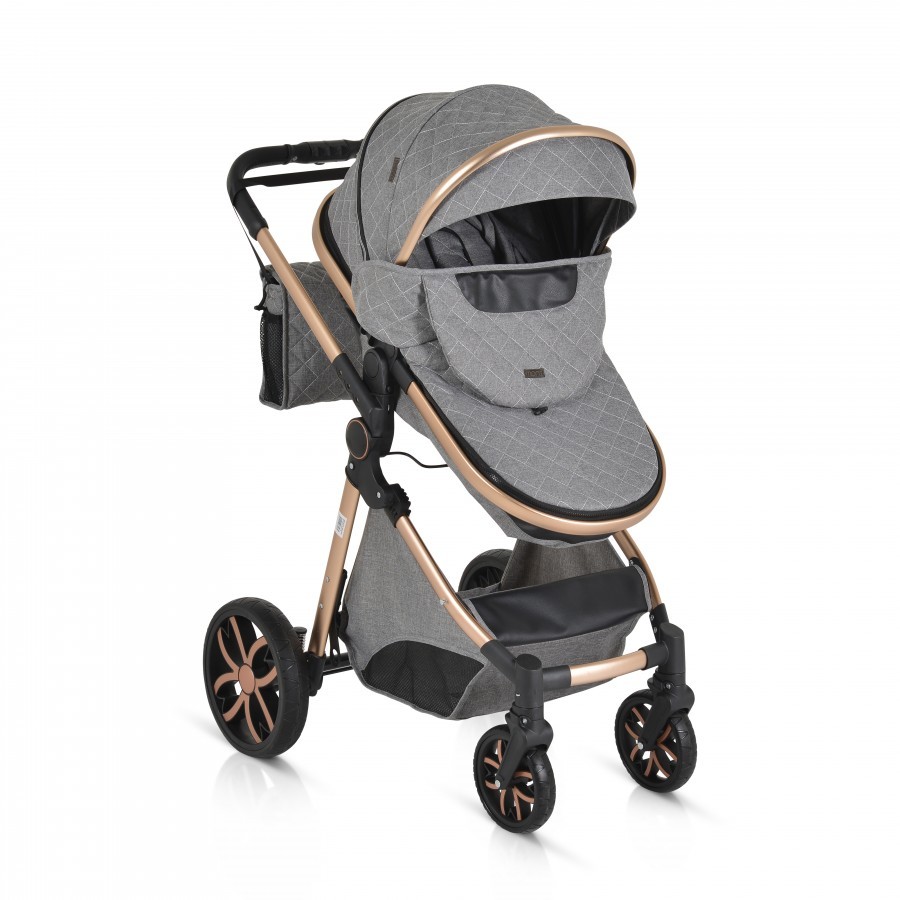 MONI Количка ALMA, Темно сива