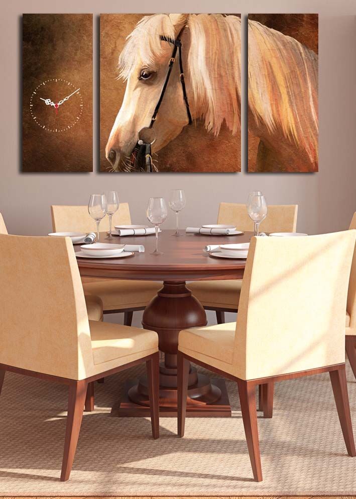 Wallity dzиден часовник 3P204045CS-13, 84x45 см, 3 дела