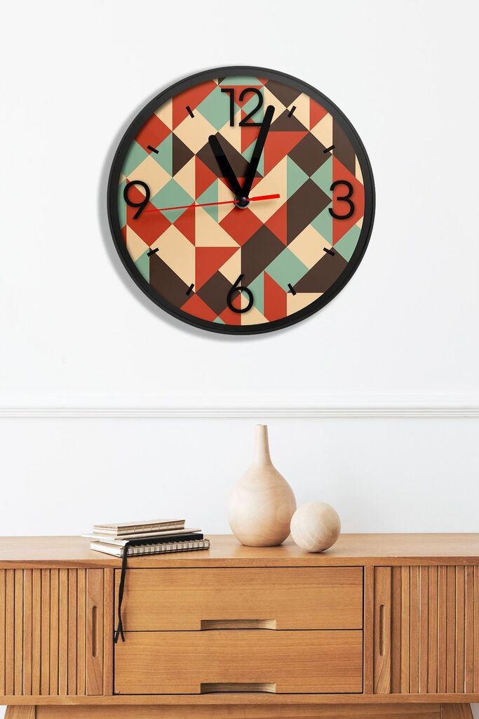 Dzиден часовник Wallity Artavessa3D clock18, 36x36x1 см
