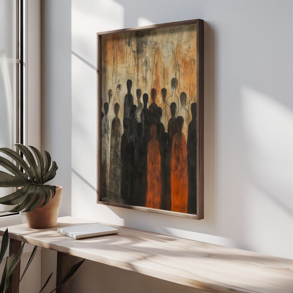 Слика Wallity HUM098, 50 x 70 см