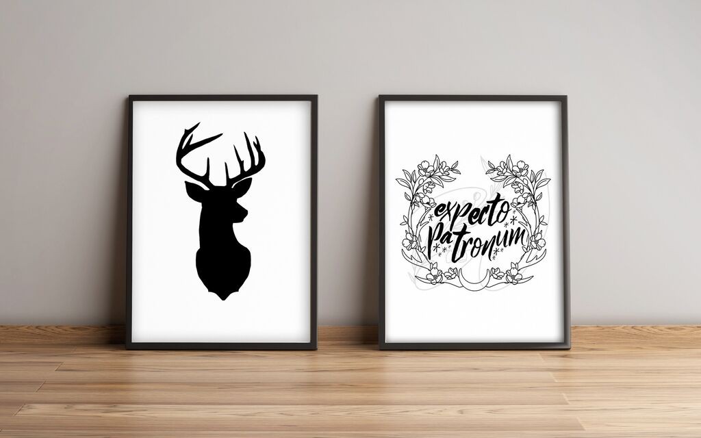 Слика Wallity 2Pysct-001, 2 дела, 74 x 51 см