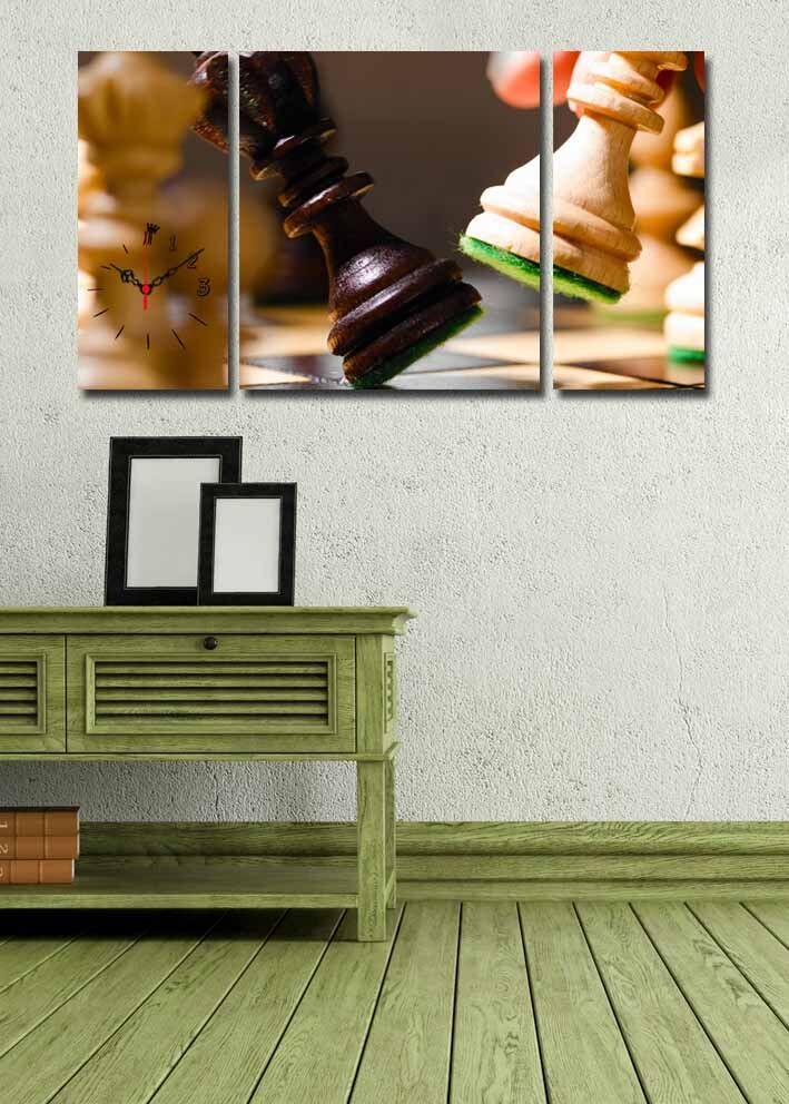 Wallity dzиден часовник 3P204045CS-17, 84x45 см, 3 дела