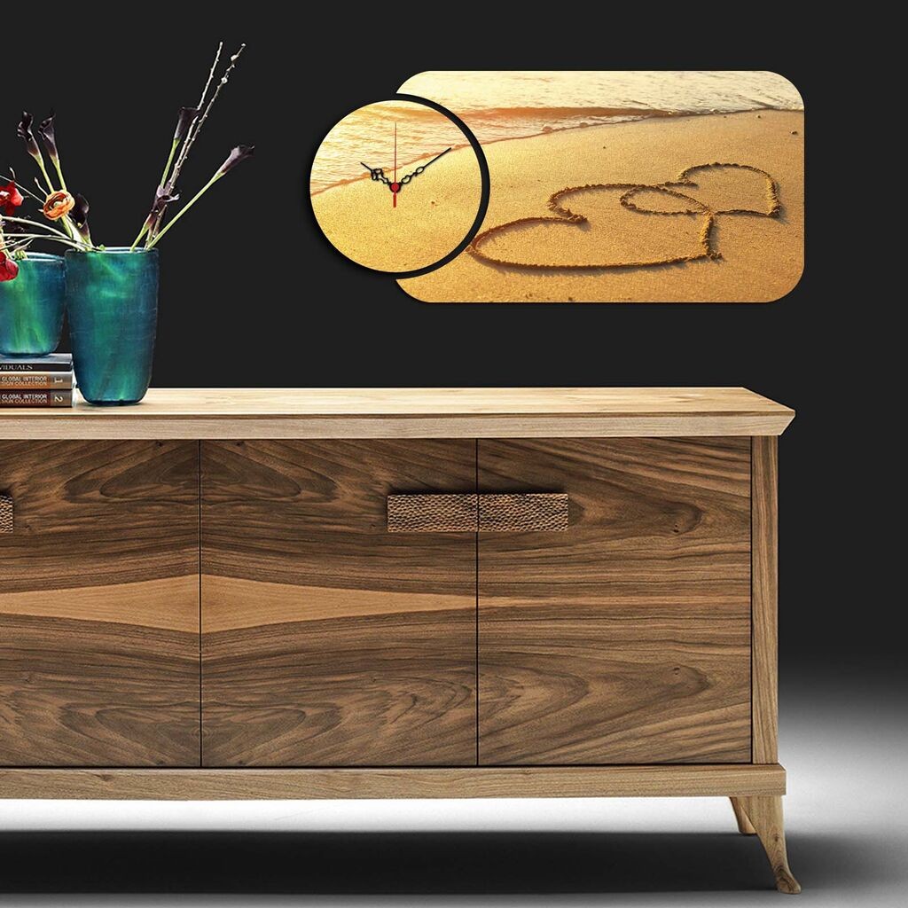 Wallity dzиден часовник YMS-21, 68x32 см, 2 дела