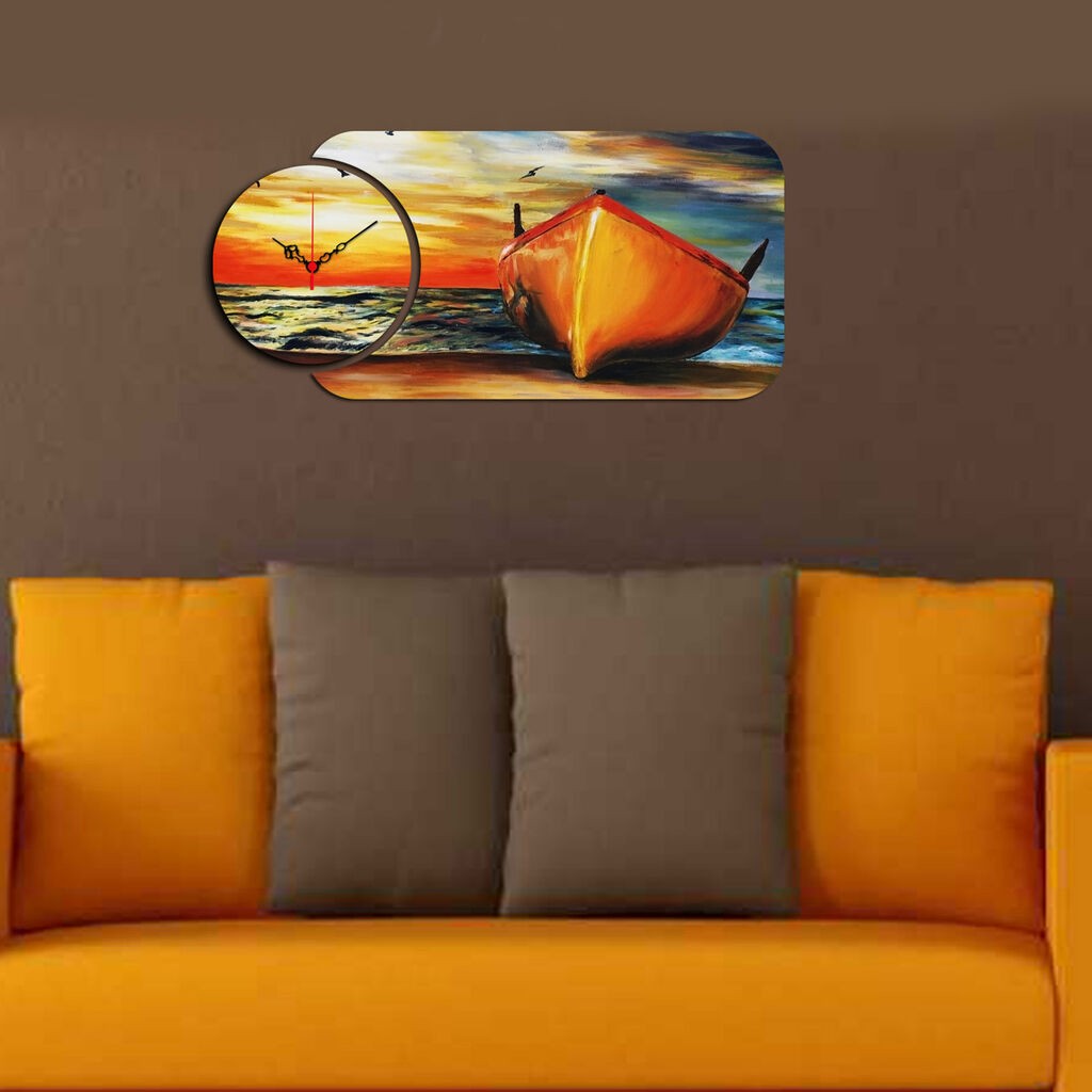 Wallity dzиден часовник YMS-80, 68x32 см, 2 дела