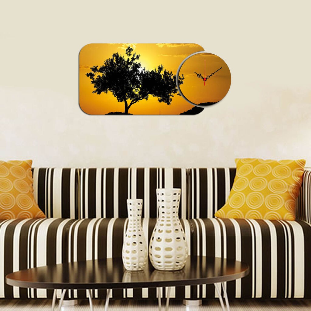 Wallity dzиден часовник YMS-14, 68x32 см, 2 дела