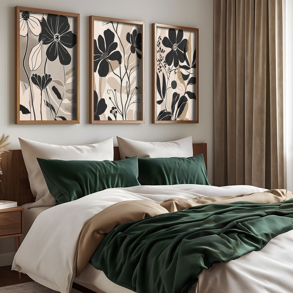 Wallity слика GE265, 3 дела, 35 x 47 см