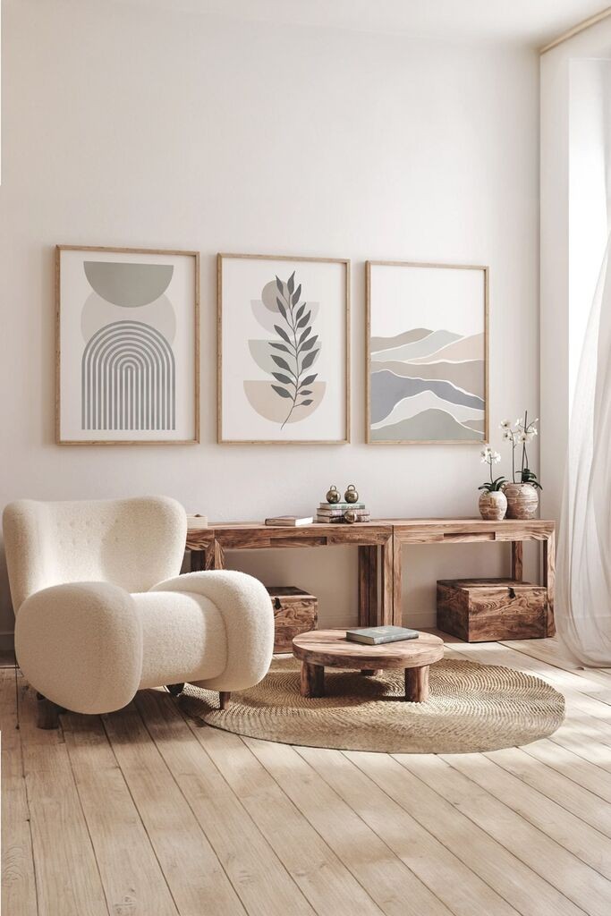 Слика Wallity 3Dartsoho65, 3 дела, 33 x 48 см