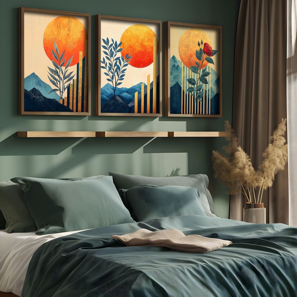 Wallity Picture TUN152, 3 дела, 70 x 50 x 3 см