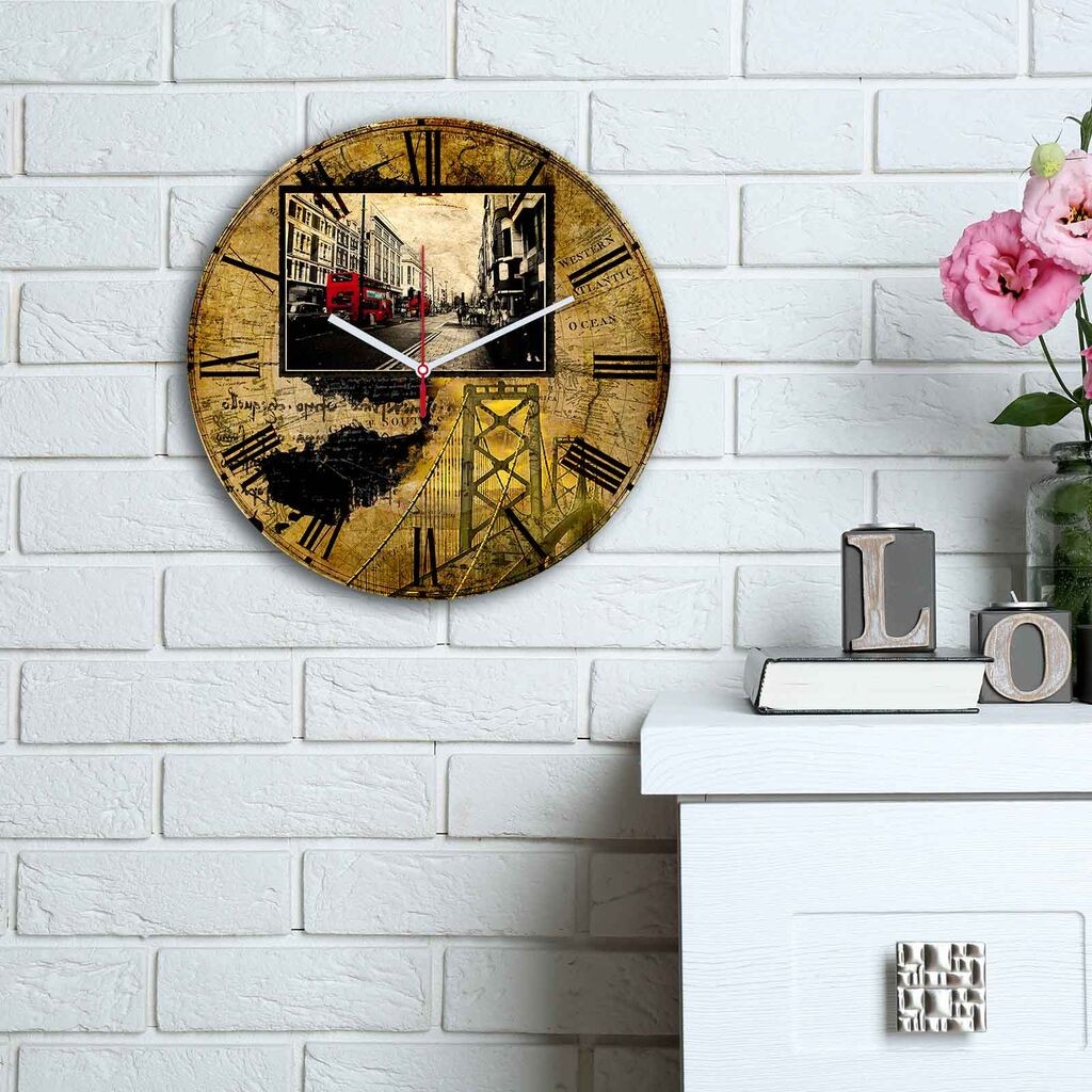 Wallity dzиден часовник 3030MS-008, 30 см