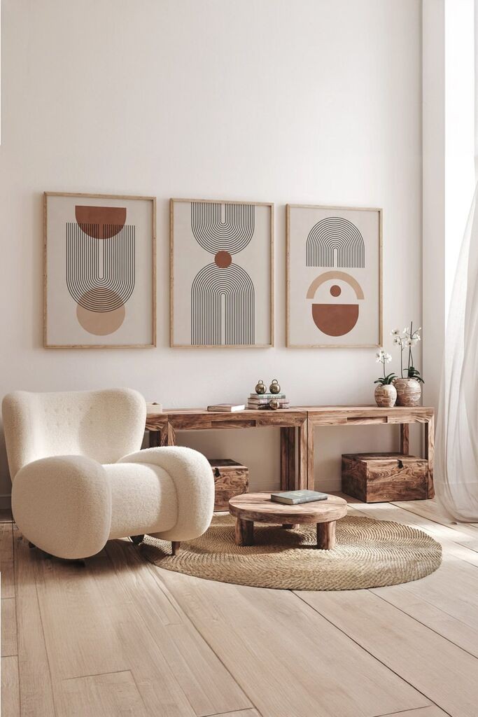 Слика Wallity 3Dartsoho46, 3 дела, 33 x 48 см