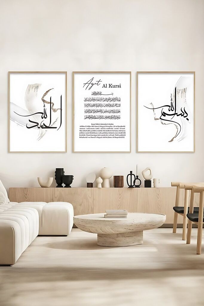 Wallity сликарство Artsycllct3, 3 дела, 33 x 48 см