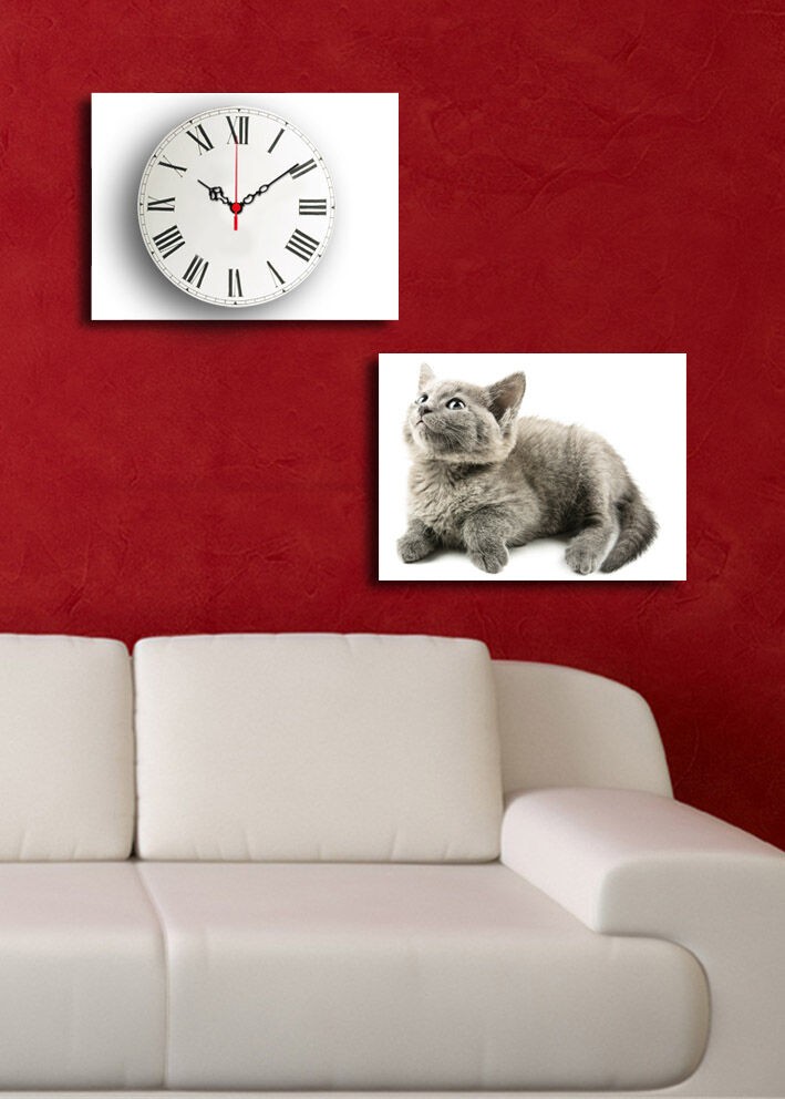 Wallity dzиден часовник 2P3040CS-130, 64x40 см, 2 дела