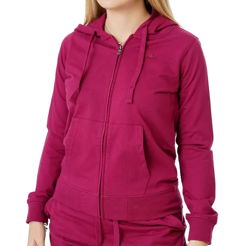 Женски дуксер Robe Di Amelia Baby Terry, виолетов