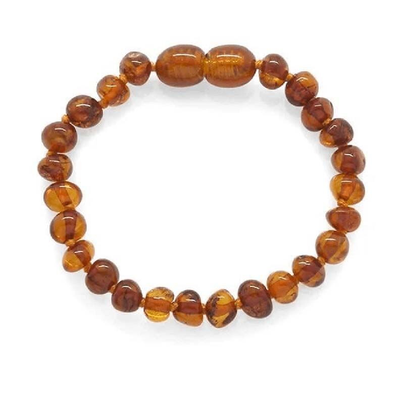 Baby Jem  Алка килибарна dark honey