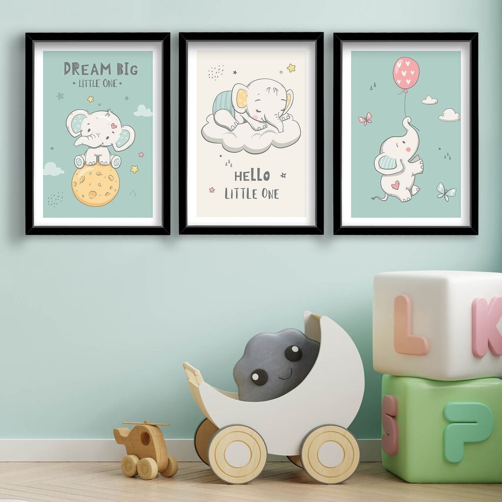 Слика Wallity 3P3853BCT-003, 3 дела, 53 x 118 см