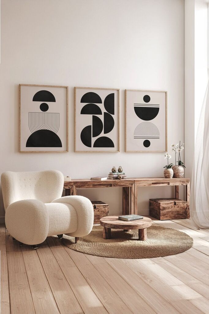 Слика Wallity 3Dartsoho37, 3 дела, 33 x 48 см