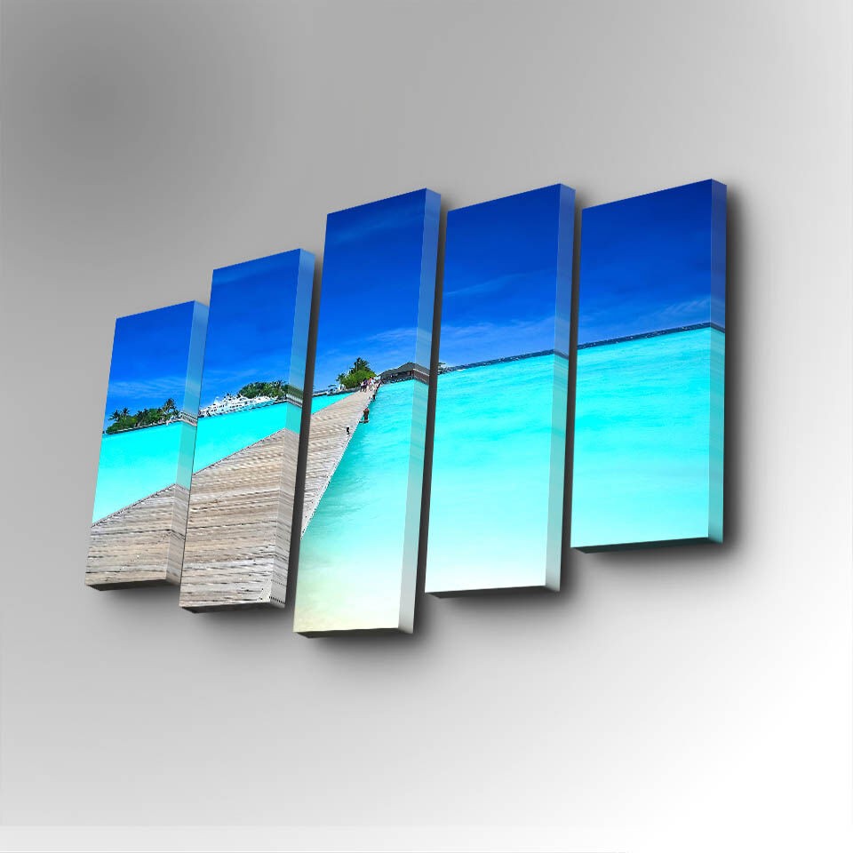 Слика Wallity 5PUC-027, 82 x 50 см, 5 дела