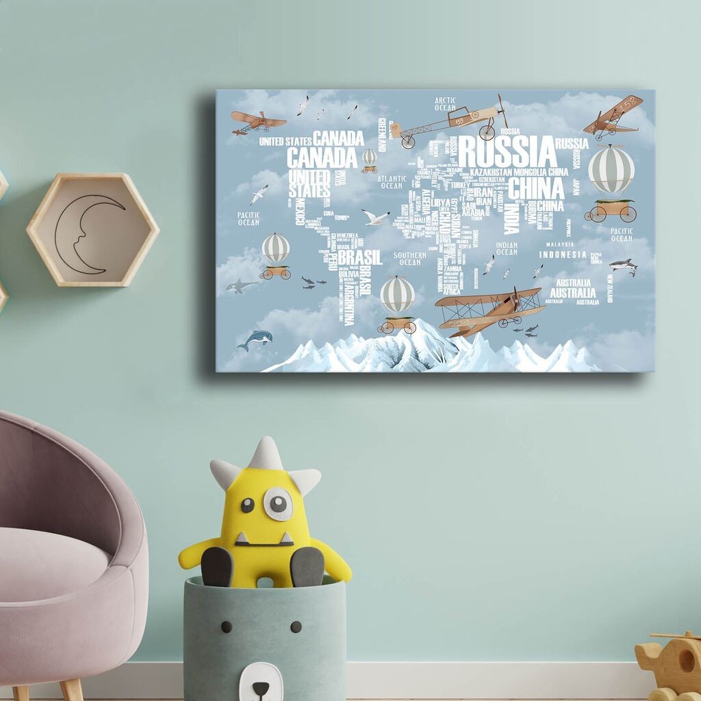 Слика Wallity 4570COC-012, 45 x 70 см