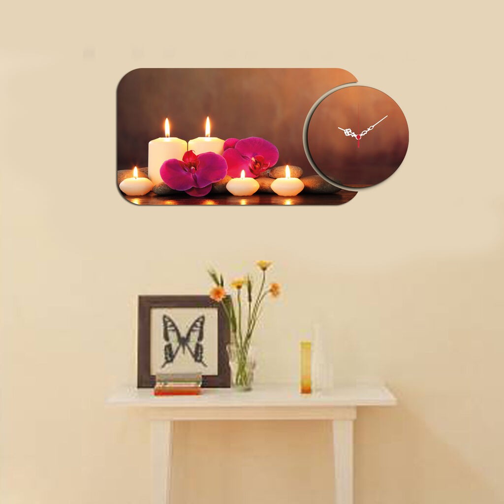 Wallity dzиден часовник YMS-42, 68x32 см, 2 дела