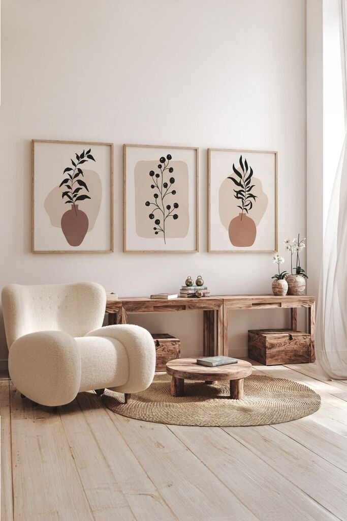 Слика Wallity 3Dartsoho89, 3 дела, 33 x 48 см