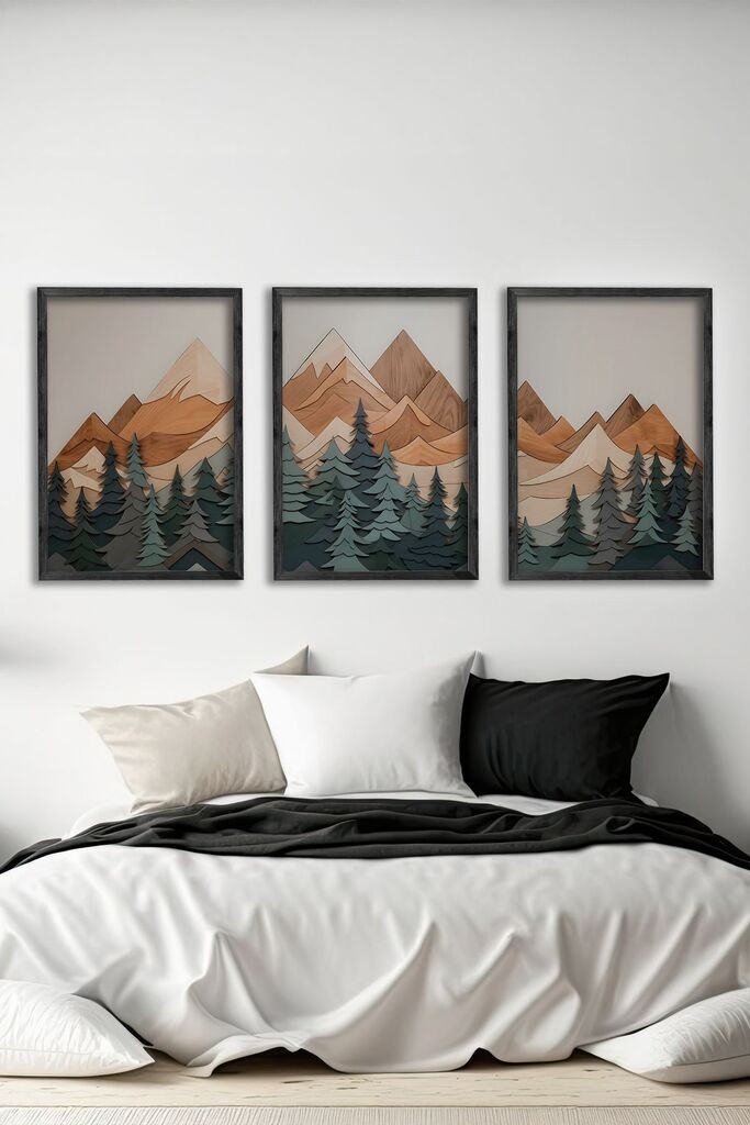 Слика од Wallity Ersy3Syhcrv56, 3 дела, 34 x 49 см