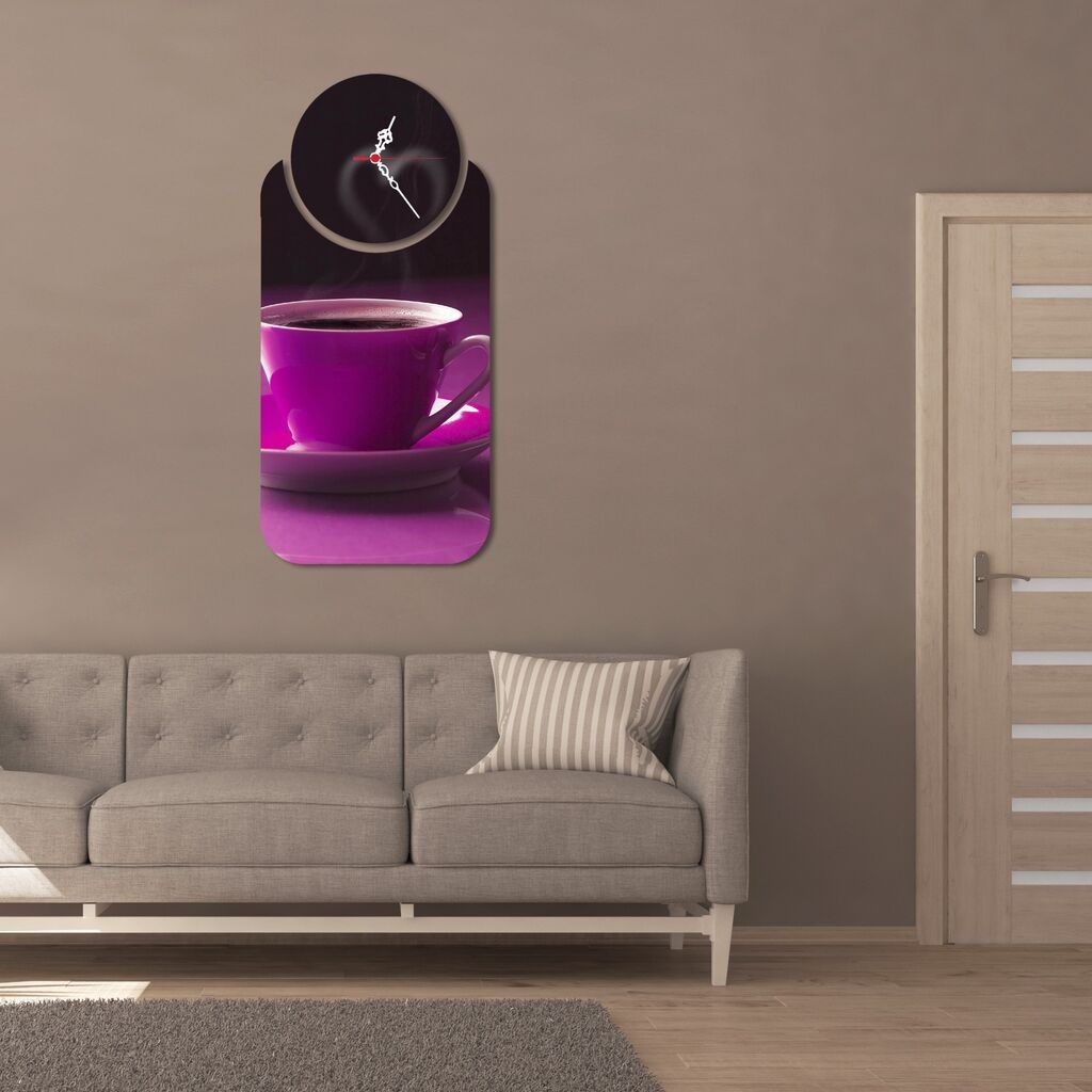 Wallity dzиден часовник YMS-85, 68x32 см, 2 дела