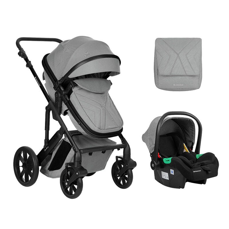 Kikka Boo  Количка darling  светло сива 2 во 1 2024