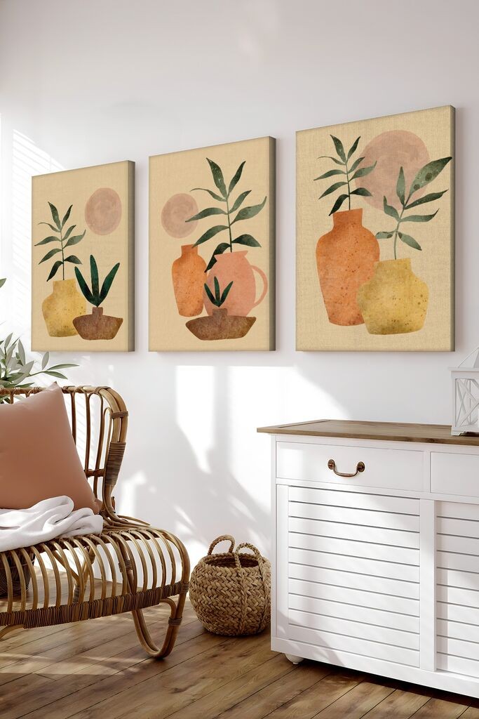 Слика Wallity 3Cnvs19, 20 x 30 см, 3 дела