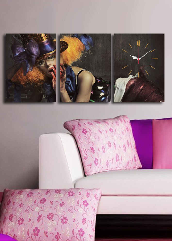 Wallity dzиден часовник 3P3040CS-60, 96x40 см, 3 дела