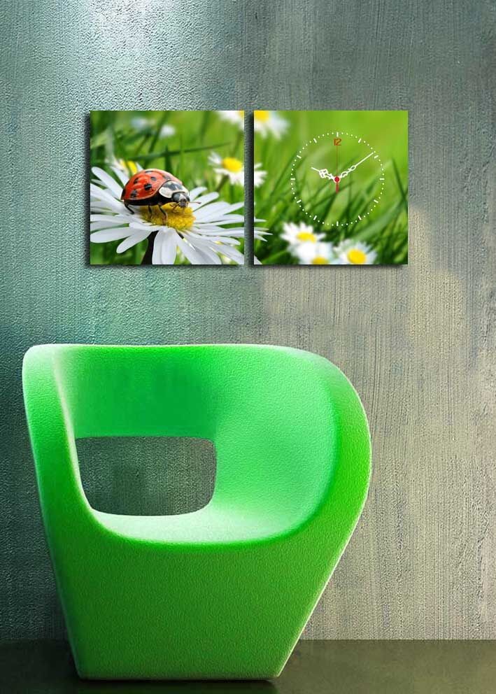 Wallity dzиден часовник 2P2828CS-2, 60x28 см, 2 дела