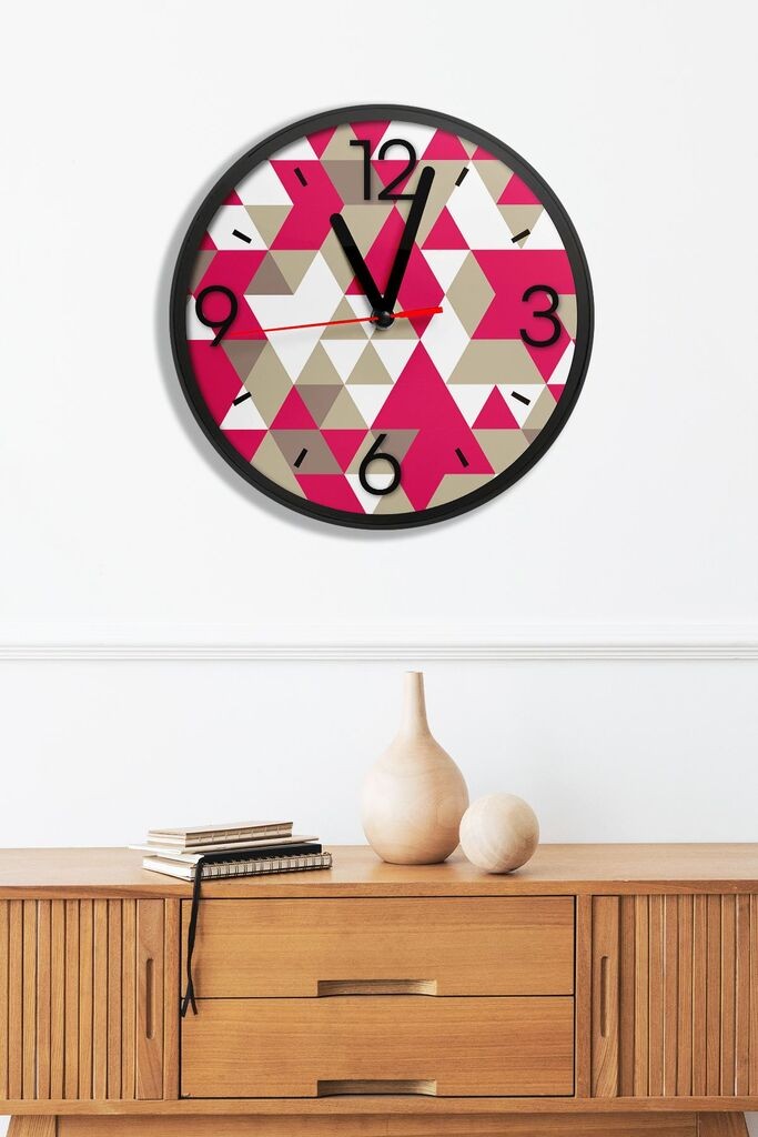 Dzиден часовник Wallity Artavessa3D clock19, 36x36x1 см