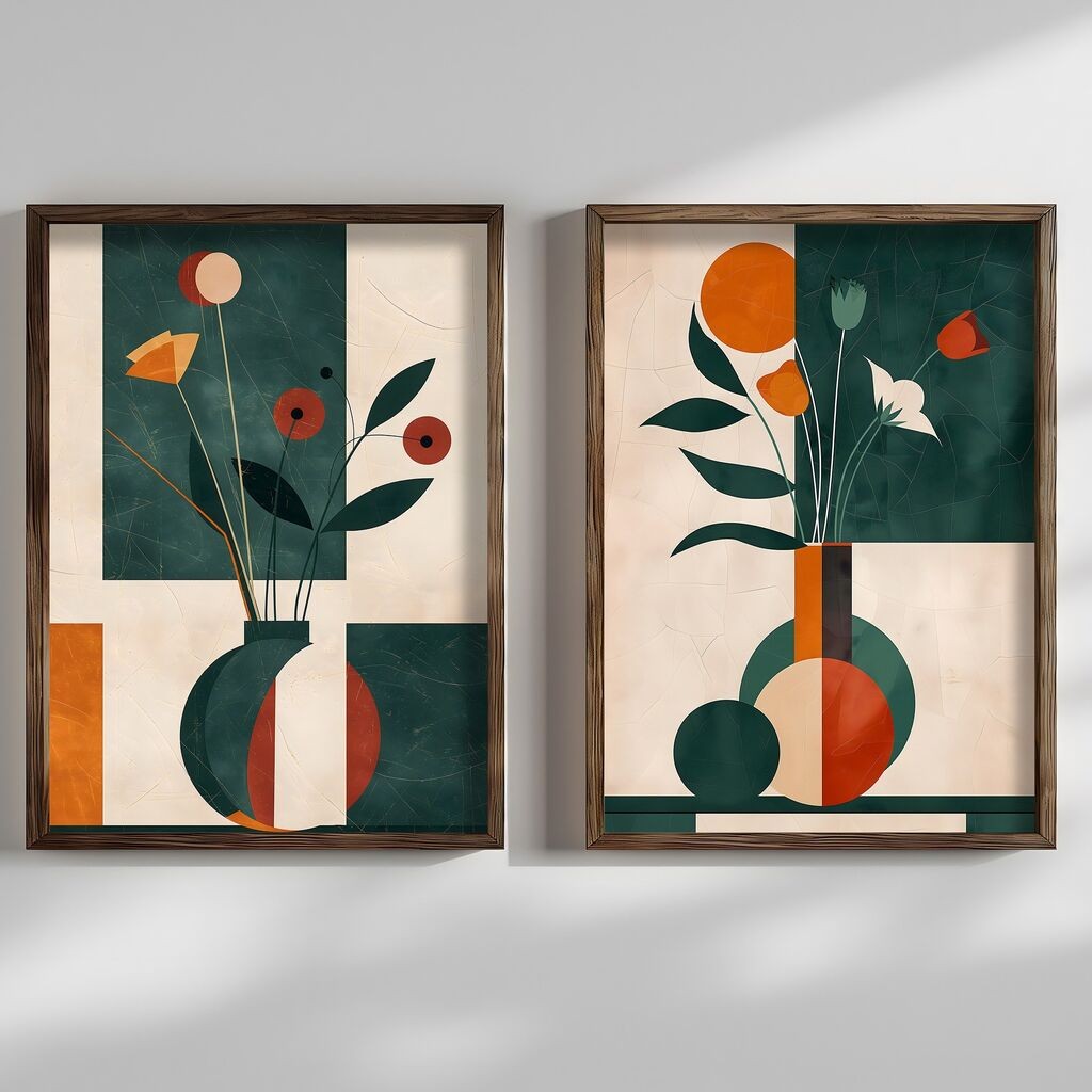 Wallity слика HUM103, 2 дела, 50 x 70 см