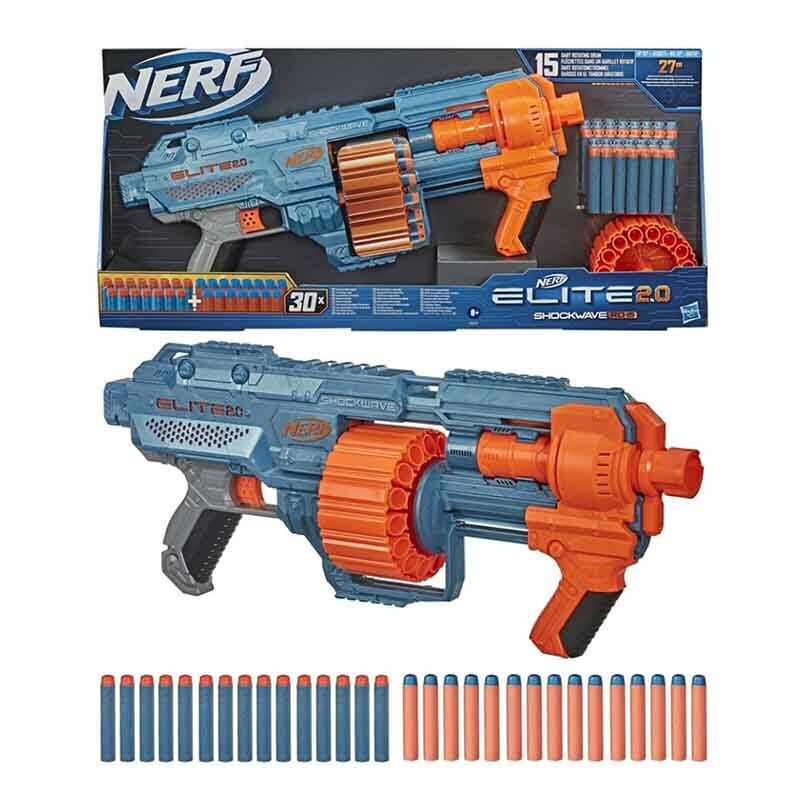 Dino  Nerf elite 2.0 shockwave rd-15 пушка