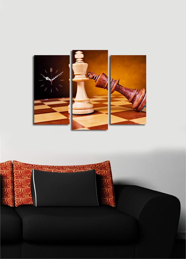 Wallity dzиден часовник 3PATCS-21, 66x45 см, 3 дела