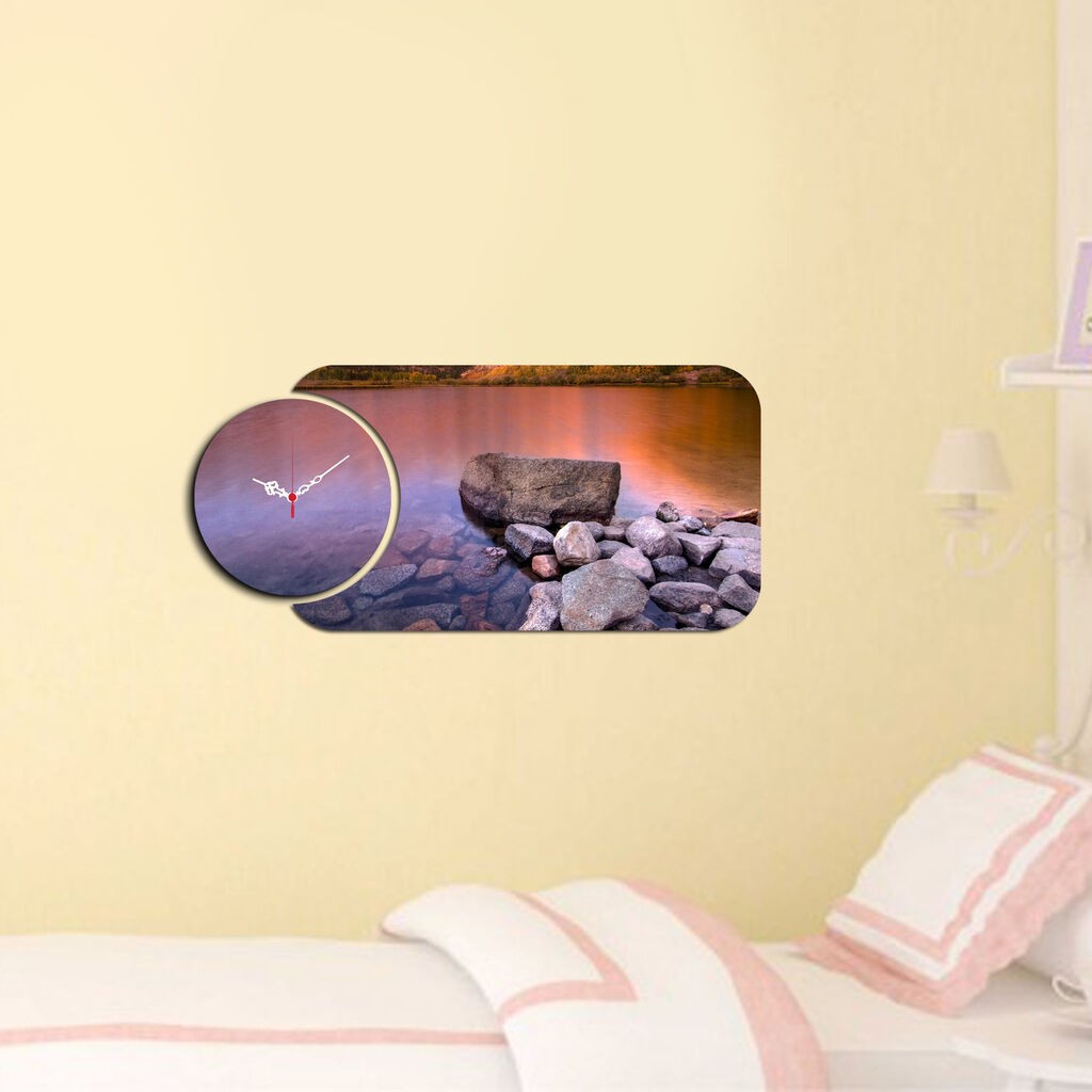 Wallity dzиден часовник YMS-82, 68x32 см, 2 дела