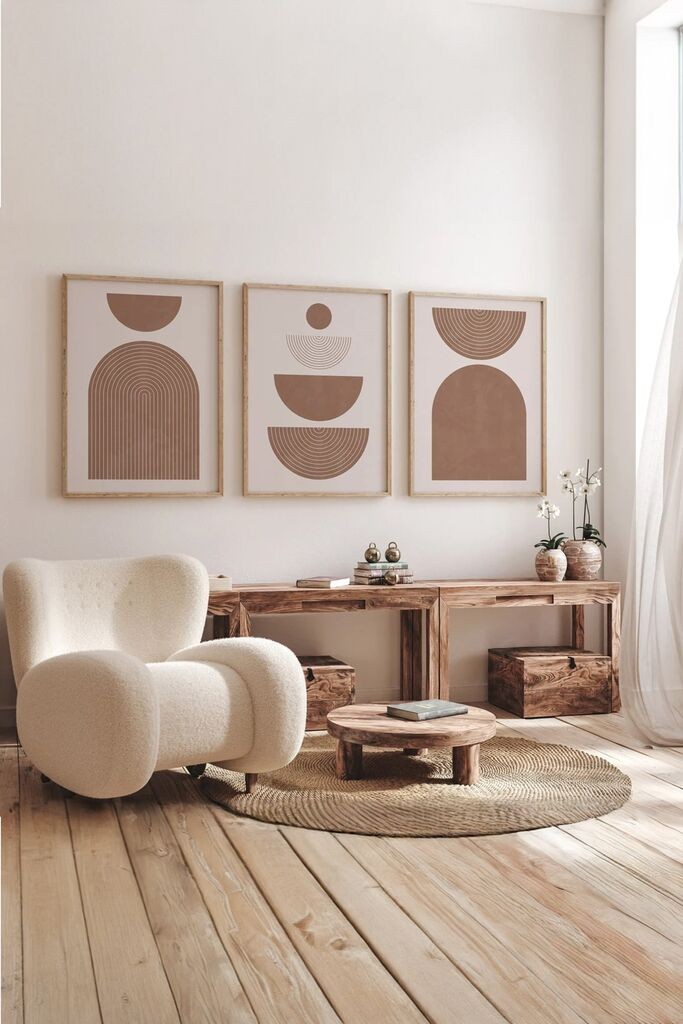 Слика Wallity 3Dartsoho43, 3 дела, 33 x 48 см