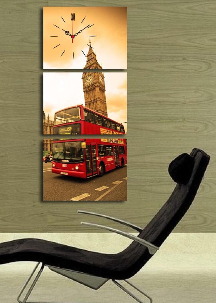 Wallity dzиден часовник 3P3040CS-62, 96x40 см, 3 дела